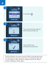 Предварительный просмотр 8 страницы palintest Lumiso Ammonia User Manual