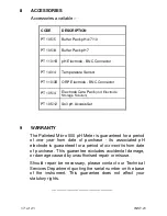 Preview for 17 page of palintest MICRO 500 Operating Instructions Manual