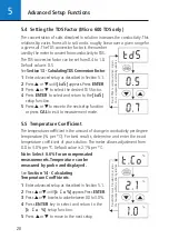 Предварительный просмотр 20 страницы palintest Micro 600 COND Manual