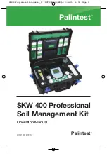 palintest SKW 400 Operation Manual предпросмотр