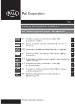 Preview for 3 page of Pall FP01087 Rev A Assembly And Installation Manual