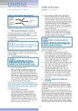 Preview for 4 page of Pall UH210 Series Service Instructions Manual