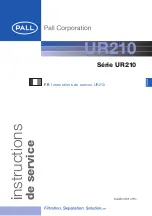 Предварительный просмотр 41 страницы Pall UR210 Series Service Instructions Manual