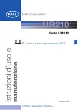 Предварительный просмотр 49 страницы Pall UR210 Series Service Instructions Manual