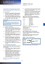 Предварительный просмотр 3 страницы Pall UR310 Series Service Instructions Manual