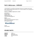 Preview for 18 page of Pall WandMixer RDUA003A Operator'S Manual