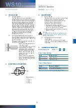 Preview for 5 page of Pall WS10 Series Operating Instructions Manual