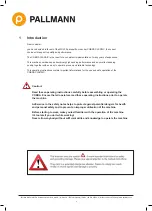 Preview for 4 page of Pallmann COBRA CLASSIC Translation Of The Original Operating Instructions