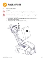 Preview for 12 page of Pallmann Cobra II Operating Instructions Manual