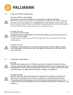 Предварительный просмотр 19 страницы Pallmann Cobra II Operating Instructions Manual