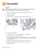 Предварительный просмотр 32 страницы Pallmann Cobra II Operating Instructions Manual