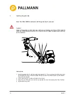 Preview for 10 page of Pallmann KING COBRA Operating Instructions Manual