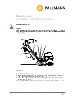 Preview for 11 page of Pallmann KING COBRA Operating Instructions Manual