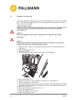 Предварительный просмотр 34 страницы Pallmann KING COBRA Operating Instructions Manual