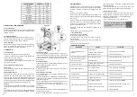 Предварительный просмотр 5 страницы PALLOMARO SL-295 Instruction Manual