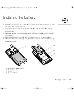 Preview for 13 page of Palm 1040NA-CN5 - Treo 650 Smartphone 23 MB Using Manual