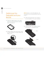 Preview for 8 page of Palm 3245WW - Wireless Keyboard With Bluetooth Technology User Manual