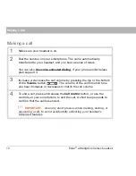 Preview for 18 page of Palm 3265WW - Treo Ultralight Wireless Headset User Manual