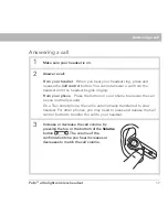 Preview for 19 page of Palm 3265WW - Treo Ultralight Wireless Headset User Manual