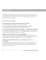 Preview for 24 page of Palm 3265WW - Treo Ultralight Wireless Headset User Manual