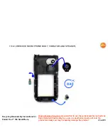 Preview for 9 page of Palm 700w - Treo Smartphone 60 MB Recycling Disassembly Instructions Manual