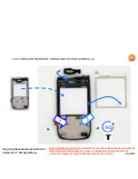 Preview for 12 page of Palm 700w - Treo Smartphone 60 MB Recycling Disassembly Instructions Manual