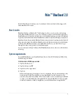 Preview for 5 page of Palm BlueBoard 2.0 Handbook