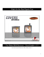 Palm Covers Wireless User Manual preview