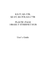 Palm ETHERNET HUB User Manual preview