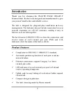 Preview for 4 page of Palm ETHERNET HUB User Manual