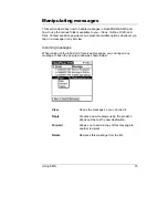 Preview for 15 page of Palm HandPHONE SMS User Manual