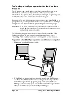 Предварительный просмотр 88 страницы Palm m500 Series Handbook