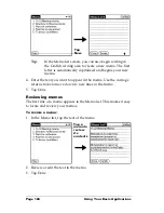 Предварительный просмотр 136 страницы Palm m500 Series Handbook