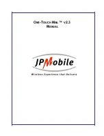 Palm One-touch mail User Manual preview