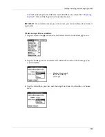 Preview for 267 page of Palm P80860US - Tungsten T2 - OS 5.2.1 144 MHz Handbook