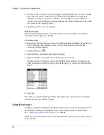 Предварительный просмотр 64 страницы Palm P80870US - Tungsten T3 - OS 5.2.1 400 MHz Handbook