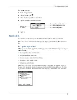 Предварительный просмотр 67 страницы Palm P80870US - Tungsten T3 - OS 5.2.1 400 MHz Handbook