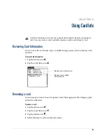 Предварительный просмотр 93 страницы Palm P80870US - Tungsten T3 - OS 5.2.1 400 MHz Handbook