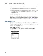 Предварительный просмотр 166 страницы Palm P80870US - Tungsten T3 - OS 5.2.1 400 MHz Handbook