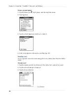 Предварительный просмотр 208 страницы Palm P80870US - Tungsten T3 - OS 5.2.1 400 MHz Handbook