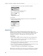 Предварительный просмотр 224 страницы Palm P80870US - Tungsten T3 - OS 5.2.1 400 MHz Handbook