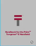Palm P80880US - Tungsten E - OS 5.2.1 126 MHz Handbook preview