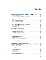 Preview for 3 page of Palm P80880US - Tungsten E - OS 5.2.1 126 MHz Handbook