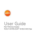 Preview for 1 page of Palm Series 3 User Manual