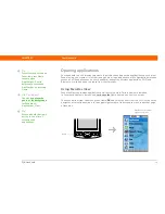 Предварительный просмотр 23 страницы Palm t/x Handheld Getting Started