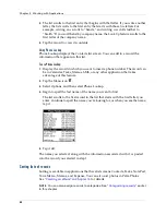 Предварительный просмотр 64 страницы Palm T3 Handbook