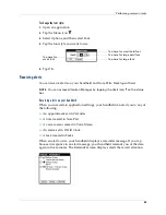 Preview for 67 page of Palm T3 Handbook