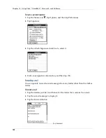 Preview for 208 page of Palm T3 Handbook
