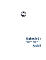 Palm TM Zire Zire 71 Handbook preview