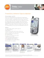 Palm Treo 700p Specifications предпросмотр